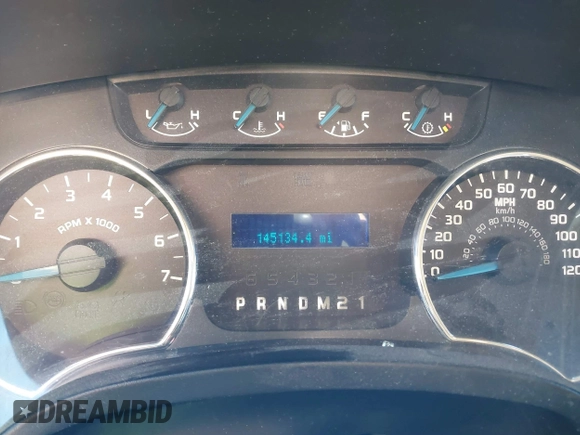 2014 Ford F-150 XL with VIN 1FTFW1EF4EFB64254, listed as a IAAI auction lot 41396483 with 145,134 mi miles and . Bid and sale history available at carsss.com. Image 7.