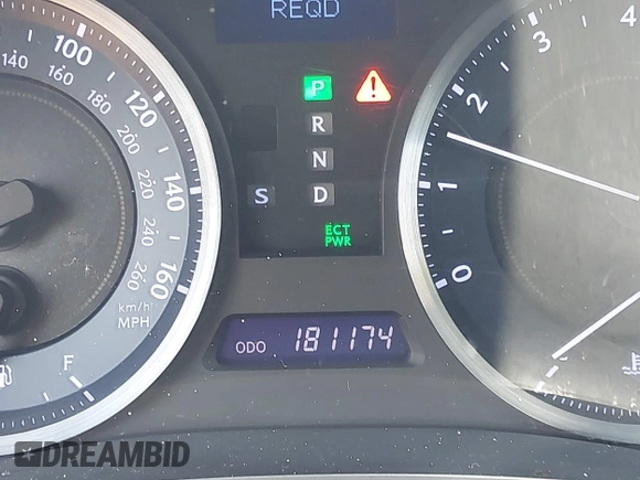 2012 Lexus IS 250 with VIN JTHBF5C20C5180233, listed as a IAAI auction lot 42718446 with 181,174 mi miles and . Bid and sale history available at DreamBid. Image 15.