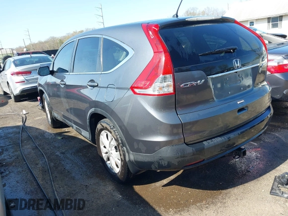 2013 Honda CR-V EX with VIN 2HKRM4H55DH658117, listed as a IAAI auction lot 41933093 with 68,726 mi miles. Bid and sale history available at carsss.com. Image 3.