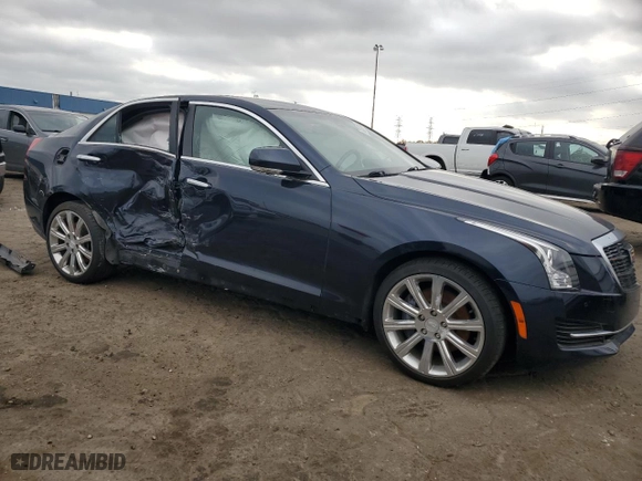 2018 Cadillac ATS Sedan Luxury AWD with VIN 1G6AF5RX0J0168449, listed as a Copart auction lot 78202464 with NaN miles and Salvage Title. Bid and sale history available at carsss.com. Image 4.