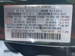 2017 Mazda CX-9 Signature z VIN JM3TCBEY2H0131030, wystawiony jako IAAI lot #41644367 z przebiegiem 193 231 mil mil oraz . Historia ofert i sprzedaży dostępna na DreamBid. Obrazek 9.