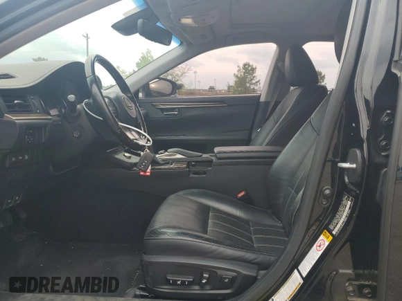 2016 Lexus ES with VIN JTHBK1GG1G2215167, listed as a Copart auction lot 52663965 with 84,507 mi miles and Salvage Title. Bid and sale history available at carsss.com. Image 7.