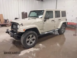 2018 Jeep Wrangler JK Unlimited Sahara with VIN 1C4HJWEG4JL803516, listed as a IAAI auction lot 41127652 with 85,749 mi miles. Bid and sale history available at carsss.com. Image 18.