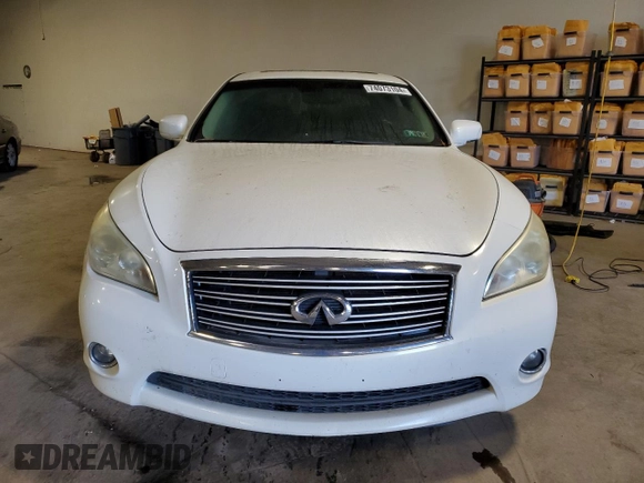 2012 Infiniti M37 with VIN JN1BY1AR1CM390188, listed as a Copart auction lot 74073104 with 188,059 mi miles and Salvage Title. Bid and sale history available at carsss.com. Image 5.