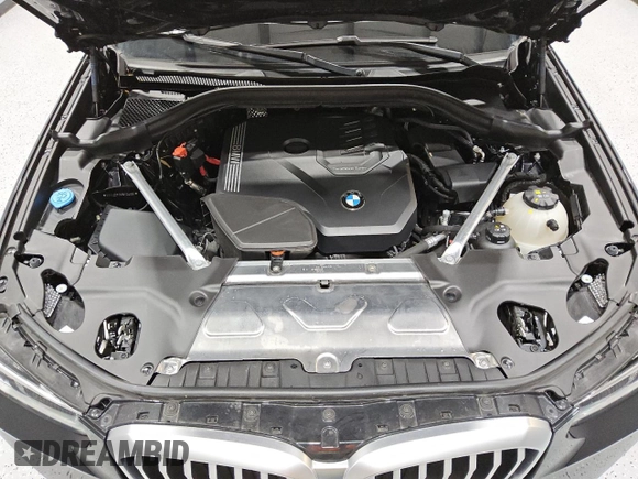2024 BMW X3 sDrive30i with VIN 5UX43DP06R9V04050, listed as a Copart auction lot 53581435 with 28,220 mi miles and Clean Title. Bid and sale history available at DreamBid. Image 12.