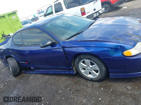 2005 Chevrolet Monte Carlo SS Supercharged z VIN 2G1WZ121259207846, wystawiony jako IAAI lot #39557636 z przebiegiem 192 811 mil mil oraz . Historia ofert i sprzedaży dostępna na DreamBid. Obrazek 12.