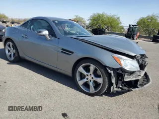 2012 Mercedes-Benz SLK-Class SLK 350 with VIN WDDPK5HA1CF017917, listed as a Copart auction lot 71798664 with 65,676 mi miles and Salvage Title. Bid and sale history available at carsss.com. Image 4.