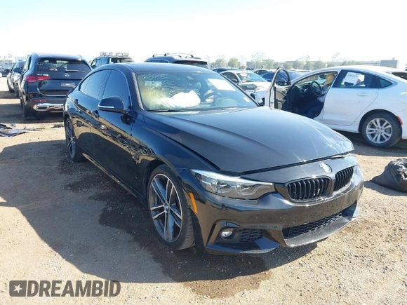 2019 BMW 4 Series 430i z VIN WBA4J1C56KBM13749, wystawiony jako IAAI lot #41849287 z przebiegiem 54 607 mil mil oraz . Historia ofert i sprzedaży dostępna na DreamBid. Obrazek 1.