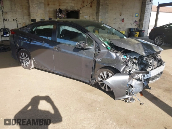 2021 Toyota Prius LE with VIN JTDKAMFP2M3168342, listed as a IAAI auction lot 42132946 with 69,628 mi miles and . Bid and sale history available at DreamBid. Image 1.