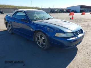 1999 Ford Mustang with VIN 1FAFP4446XF197117, listed as a IAAI auction lot 41368301 with Not provided miles and . Bid and sale history available at DreamBid. Image 1.