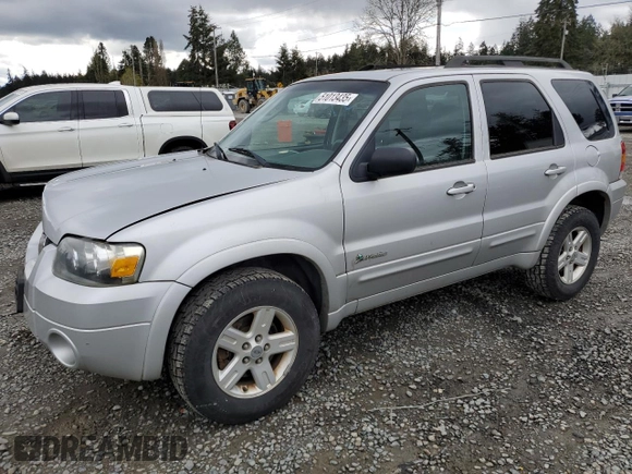 2007 Ford Escape Hybrid with VIN 1FMYU49H37KA96661, listed as a Copart auction lot 51013435 with 141,484 mi miles and Salvage Title. Bid and sale history available at carsss.com. Image 1.