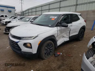 2022 Chevrolet TrailBlazer LS with VIN KL79MNSL3NB016248, listed as a Copart auction lot 69701982 with 21,735 mi miles. Bid and sale history available at carsss.com. Image 1.