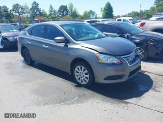 2015 Nissan Sentra S with VIN 3N1AB7AP5FY354696, listed as a IAAI auction lot 42001771 with 131,920 mi miles. Bid and sale history available at carsss.com. Image 1.