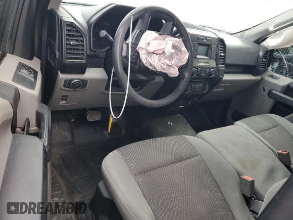 2018 Ford F-150 XL with VIN 1FTMF1EB6JKD15262, listed as a Copart auction lot 85259534 with 196,625 mi miles and Salvage Title. Bid and sale history available at carsss.com. Image 8.