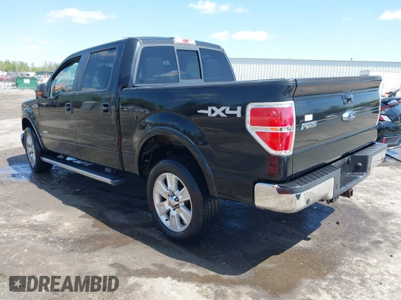 2013 Ford F-150 XL with VIN 1FTFW1ET4DKE77915, listed as a IAAI auction lot 41991613 with 187,457 mi miles. Bid and sale history available at carsss.com. Image 3.