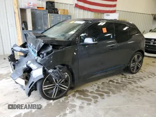 2015 BMW i3 z VIN WBY1Z4C53FV501256, wystawiony jako Copart lot #58575025 z przebiegiem Nie podano mil oraz Szkoda całkowita • Salvage title. Historia ofert i sprzedaży dostępna na DreamBid. Obrazek 1.