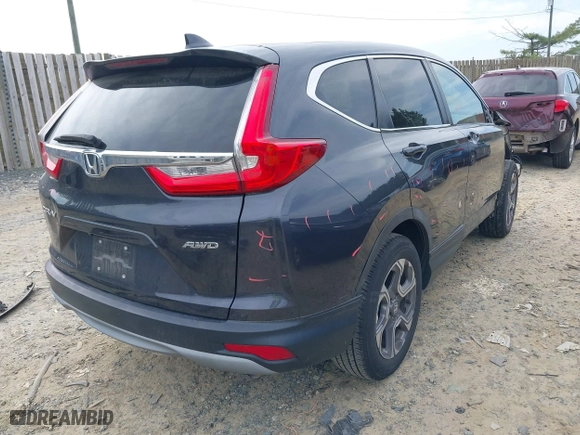 2018 Honda CR-V EX with VIN 7FARW2H57JE067364, listed as a IAAI auction lot 42005429 with 75,948 mi miles. Bid and sale history available at carsss.com. Image 4.