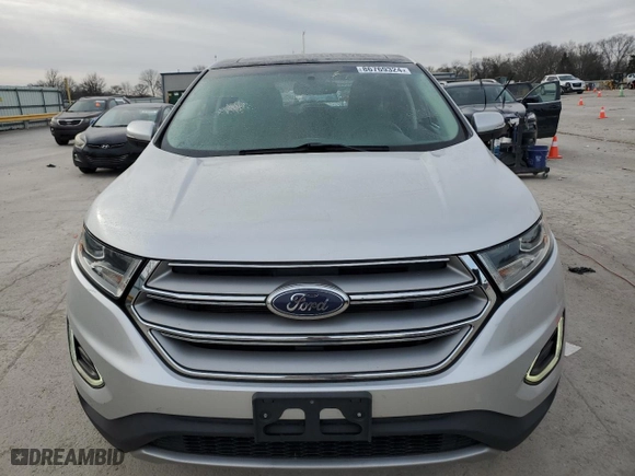 2015 Ford Edge SEL with VIN 2FMTK4J83FBB54305, listed as a Copart auction lot 86769324 with 66,952 mi miles and Salvage Title. Bid and sale history available at carsss.com. Image 5.