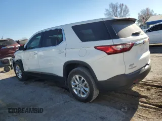 2020 Chevrolet Traverse LS with VIN 1GNERFKW8LJ149343, listed as a Copart auction lot 83079664 with 115,352 mi miles and Salvage Title. Bid and sale history available at carsss.com. Image 2.