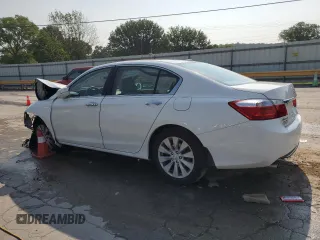 2015 Honda Accord Touring with VIN 1HGCR3F97FA028912, listed as a Copart auction lot 59334845 with 92,779 mi miles and Salvage title. Bid and sale history available at DreamBid. Image 2.