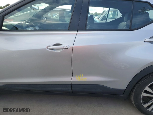 2020 Nissan Kicks SV with VIN 3N1CP5CV6LL509775, listed as a Copart auction lot 75254604 with 0 mi miles and Salvage Title. Bid and sale history available at carsss.com. Image 13.