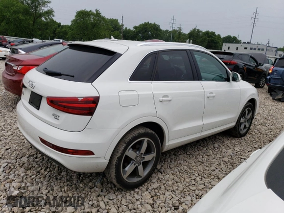 2015 Audi Q3 2.0T Premium Plus with VIN WA1EFCFS8FR005640, listed as a Copart auction lot 56639663 with 85,279 mi miles. Bid and sale history available at carsss.com. Image 3.