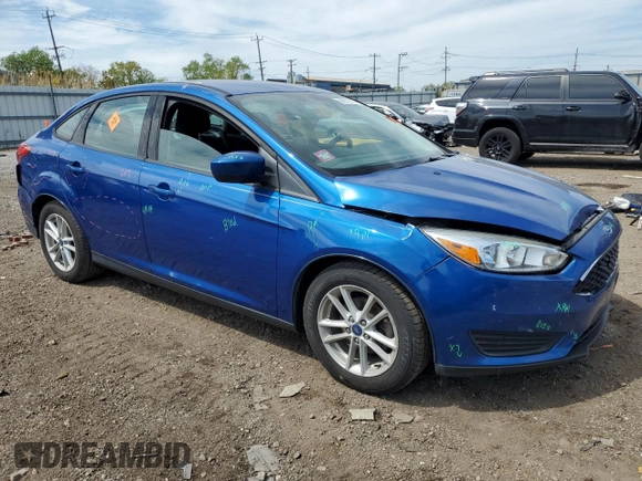 2018 Ford Focus SE z VIN 1FADP3F27JL266774, wystawiony jako Copart lot #56672825 z przebiegiem 51 980 mil mil oraz Szkoda całkowita • Salvage title. Historia ofert i sprzedaży dostępna na DreamBid. Obrazek 4.