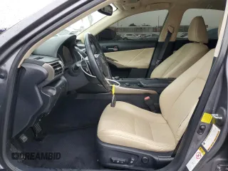 2014 Lexus IS 250 z VIN JTHBF1D20E5006348, wystawiony jako Copart lot #49318865 z przebiegiem 145 191 mil mil oraz Szkody całkowita. Historia ofert i sprzedaży dostępna na DreamBid. Obrazek 7.