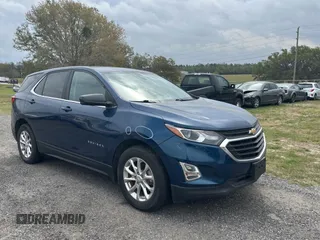 2021 Chevrolet Equinox LT with VIN 3GNAXJEV6ML378169, listed as a Copart auction lot 48204375 with 98,349 mi miles and Clean title. Bid and sale history available at DreamBid. Image 1.