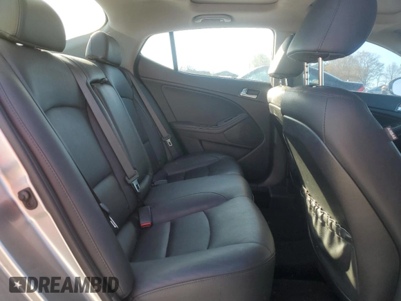 2015 Kia Optima SX Turbo with VIN 5XXGR4A66FG359679, listed as a Copart auction lot 50514525 with 108,355 mi miles and Clean Title. Bid and sale history available at carsss.com. Image 10.