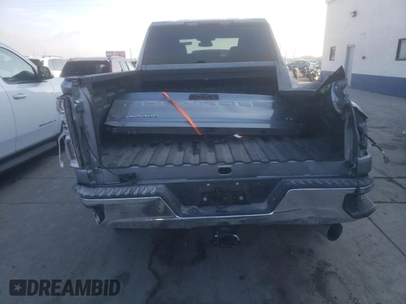 2024 Chevrolet Silverado 3500HD LTZ with VIN 2GC4YUEYXR1174613, listed as a Copart auction lot 83714764 with 7,123 mi miles and Salvage Title. Bid and sale history available at carsss.com. Image 6.
