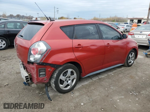 2009 Pontiac Vibe w/1SA with VIN 5Y2SP67899Z453514, listed as a Copart auction lot 80815804 with 197,292 mi miles and Salvage Title. Bid and sale history available at carsss.com. Image 3.