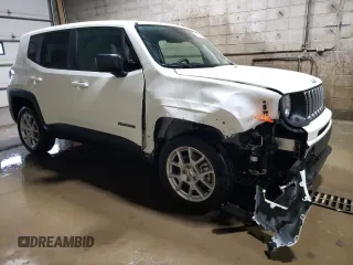 2023 Jeep Renegade Latitude z VIN ZACNJDB10PPP67896, wystawiony jako Copart lot #60837765 z przebiegiem 37 715 mil mil oraz Czysty tytuł • Clean title. Historia ofert i sprzedaży dostępna na DreamBid. Obrazek 4.