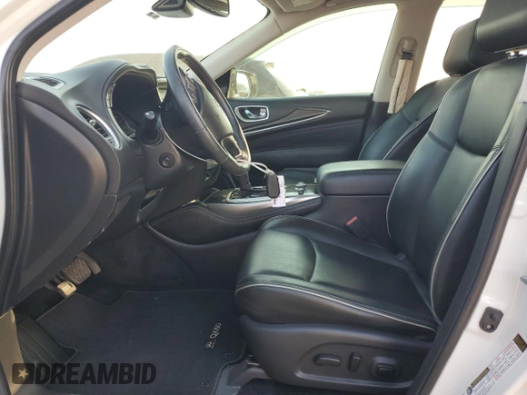 2019 Infiniti QX60 Luxe with VIN 5N1DL0MN9KC521956, listed as a Copart auction lot 47044395 with 63,093 mi miles and Salvage Title. Bid and sale history available at DreamBid. Image 7.