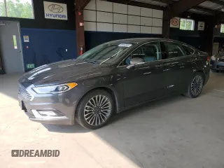 2017 Ford Fusion Hybrid Titanium with VIN 3FA6P0RU3HR374258, listed as a Copart auction lot 59955095 with 115,347 mi miles and Clean title. Bid and sale history available at DreamBid. Image 1.