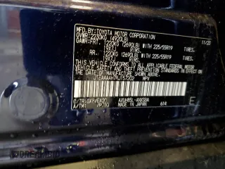 2024 Toyota Venza LE z VIN JTEAAAAH7RJ157202, wystawiony jako Copart lot #52748925 z przebiegiem Nie podano mil oraz Czysty tytuł • Clean title. Historia ofert i sprzedaży dostępna na DreamBid. Obrazek 12.