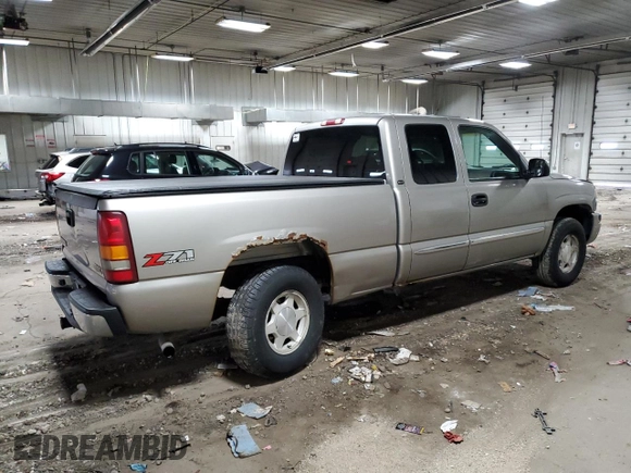 2003 GMC Sierra 1500 SLT z VIN 2GTEK19T731294136, wystawiony jako Copart lot #52197285 z przebiegiem 131 232 mil mil oraz Nie do naprawy • Non repairable. Historia ofert i sprzedaży dostępna na DreamBid. Obrazek 3.