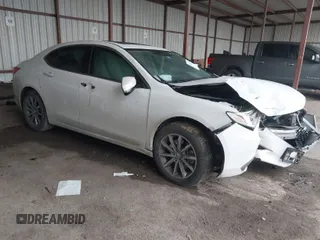 2019 Acura TLX with VIN 19UUB1F31KA001174, listed as a IAAI auction lot 41613633 with 1 mi miles. Bid and sale history available at carsss.com. Image 1.