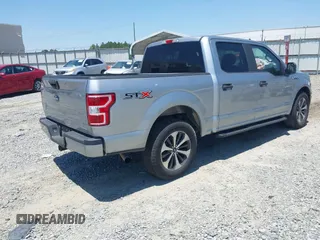 2020 Ford F-150 XL with VIN 1FTEW1CP7LKE91629, listed as a IAAI auction lot 42276193 with 101,788 mi miles and . Bid and sale history available at DreamBid. Image 4.
