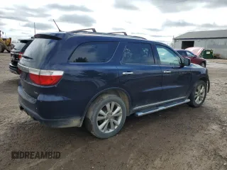 2013 Dodge Durango Crew with VIN 1C4RDJDG3DC535529, listed as a Copart auction lot 55379075 with 225,762 mi miles and Non repairable. Bid and sale history available at DreamBid. Image 3.