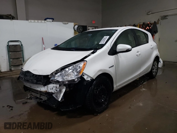 2014 Toyota Prius One with VIN JTDKDTB35E1573614, listed as a Copart auction lot 52368665 with 207,316 mi miles and Salvage Title. Bid and sale history available at DreamBid. Image 1.