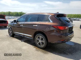 2019 Infiniti QX60 Luxe with VIN 5N1DL0MNXKC500419, listed as a Copart auction lot 52307165 with 115,273 mi miles and Salvage Title. Bid and sale history available at DreamBid. Image 2.