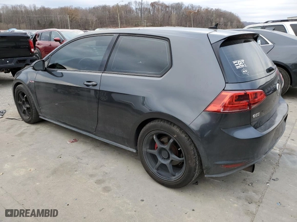 2015 Volkswagen Golf GTI S with VIN 3VWTT7AU2FM030540, listed as a Copart auction lot 83183494 with 81,629 mi miles and Salvage Title. Bid and sale history available at carsss.com. Image 2.