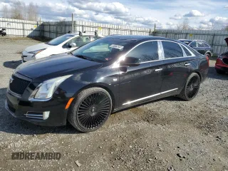 2013 Cadillac XTS Platinum with VIN 2G61V5S32D9227585, listed as a Copart auction lot 49172025 with 124,646 mi miles and Clean Title. Bid and sale history available at carsss.com. Image 1.