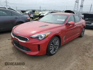 2019 Kia Stinger with VIN KNAE15LA1K6043800, listed as a Copart auction lot 51312275 with 49,419 mi miles and Salvage Title. Bid and sale history available at carsss.com. Image 1.