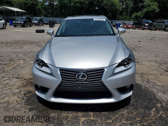 2014 Lexus IS 250 with VIN JTHBF1D28E5002256, listed as a Copart auction lot 62588225 with 59,898 mi miles and Salvage title. Bid and sale history available at DreamBid. Image 5.