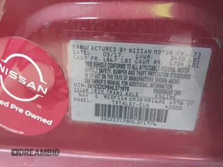 2017 Nissan Note S Plus with VIN 3N1CE2CP8HL371976, listed as a IAAI auction lot 40736840 with 101,450 mi miles and . Bid and sale history available at DreamBid. Image 9.