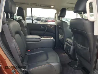 2020 Nissan Armada SL with VIN JN8AY2NC2LX518378, listed as a Copart auction lot 45542265 with 56,386 mi miles and Salvage Title. Bid and sale history available at carsss.com. Image 11.