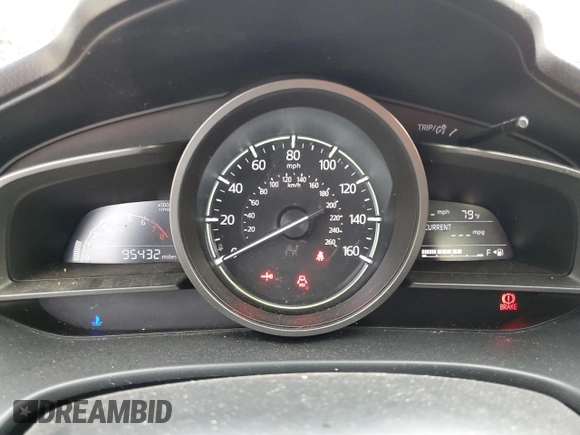 2017 Mazda 3 Touring with VIN 3MZBN1V77HM120387, listed as a Copart auction lot 61496775 with 95,432 mi miles and Salvage title. Bid and sale history available at DreamBid. Image 9.