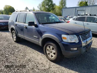 2006 Ford Explorer XLT with VIN 1FMEU73E96UA51679, listed as a Copart auction lot 54276995 with 185,074 mi miles and Clean Title. Bid and sale history available at carsss.com. Image 4.